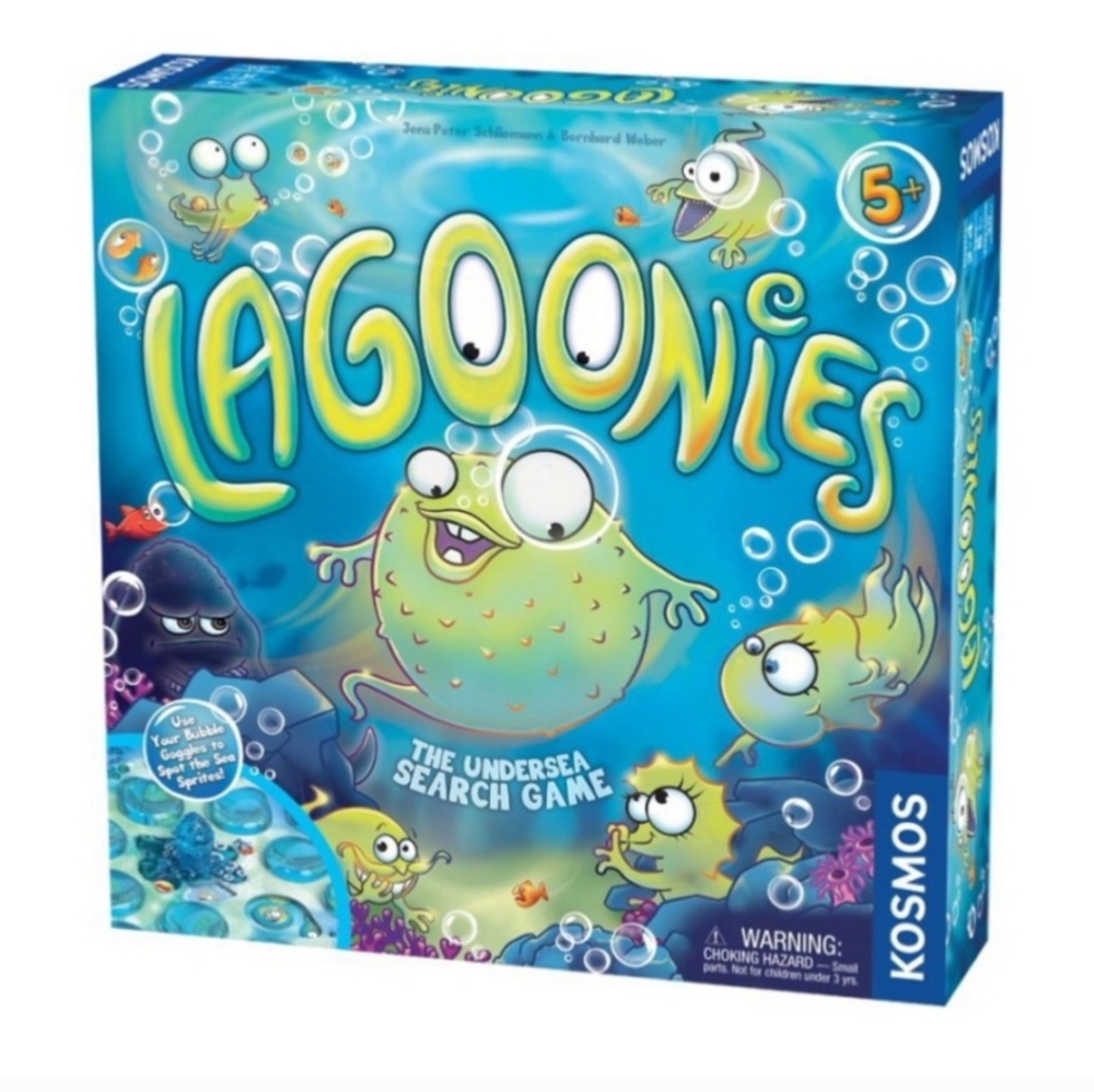 Thames & Kosmos Lagoonies, The Under Sea Search Game, Age 5+ NEW